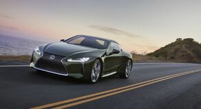 ÚJABB LIMITÁLT SZÉRIÁS VÁLTOZAT ÉRKEZIK A LEXUS LC-BŐL